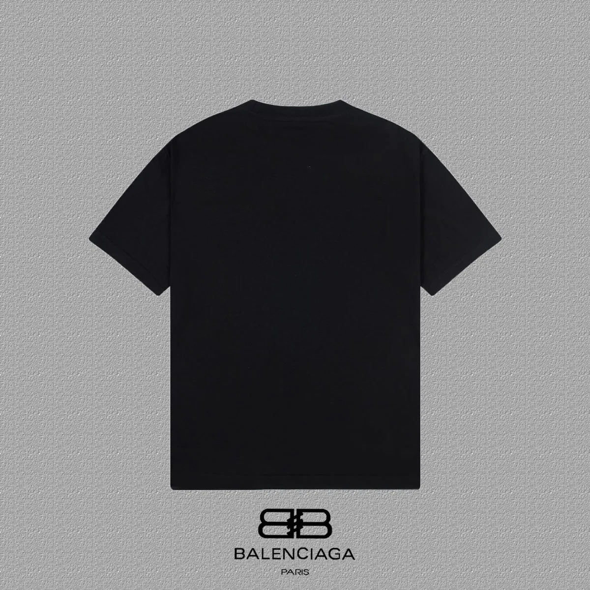 P80✨🔥 BALENCIAGA Paris lettering printed short-sleeved T-shirt. Custom-woven and dyed 300 grams of combed cotton heavyweight fabric. Zero color difference in threads. Perfect details. Different from the current currency version. Welcome to compare. Same Style for men and women. Must-sell in the picture above. Color: White Black Size: 1 2 3 4